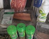 Foto del paso 1 de la receta: Trucha con jamón al horno