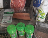 Foto del paso 1 de la receta: Trucha con jamón al horno