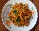Foto langkah ke 11 dari resep Fusilli Saus Teriyaki (Resep mudah).
