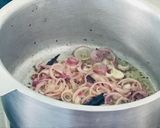 A picture of step 2 of Whosaynas Muttor Mutton Pillao.