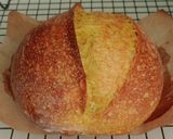 Foto langkah ke 21 dari resep Kunyit Lada Hitam Sourdough Bread (Open Bake Method - Oven Tangkring).