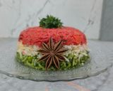 A picture of step 10 of Tricolour Rice.