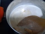 Tarta fría de turrón jijona
