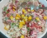 स्वीट कॉर्न सैंडविच केक Sweet corn sandwich cake रेसिपी चरण 2 फोटो