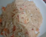 Foto langkah ke 4 dari resep MPASI : Fettuccini Creamy.