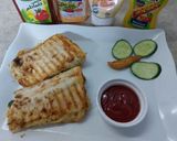 A picture of step 3 of Wrap..roti shimla mirch aloo ka salan 😋👍(Ramadan ki tiyari).