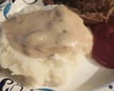 A picture of step 2 of Mashed Potatoes Sarah Vera style.