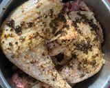 Hình bước làm 2 của món Gà nướng tiêu rừng