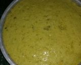 A picture of step 8 of Palak coriander Dhokla.