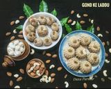 A picture of step 12 of Gond Ke Laddu.