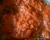 A picture of step 3 of Egg stew with pasta.