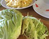 Rizses káposztás lecsó recept fázis 1 fotója