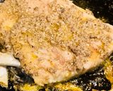 Foto del paso 2 de la receta: Corvina en hummus de aceitunas negras y pistacho