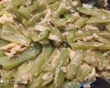 A picture of step 7 of Fried bitter gourd.