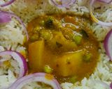 A picture of step 3 of Jeera Rice.