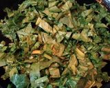 A picture of step 2 of Spinach Corn Muffins.