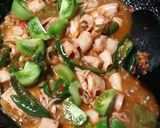 Foto langkah ke 5 dari resep Cumi pete cabe ijo.