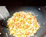 A picture of step 1 of Mexican salsa (mexican red sauce).