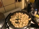 Arroz al azafrán con pollo