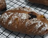 Foto langkah ke 7 dari resep Choco Cheese Sourdough Bread.