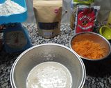 Foto del paso 1 de la receta: Budín de zanahorias y chispitas de chocolate!