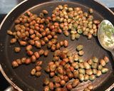 A picture of step 5 of CHUTNEY PARTY : 1. Green Peas 2. Onions & Curry Leaves 3. Peanuts Chutney.