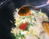 Foto langkah ke 5 dari resep Pangsit goreng ayam jamur.