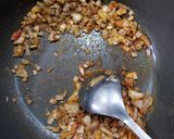 A picture of step 1 of Baby Corn curry.