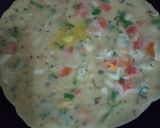 A picture of step 5 of Egg and Tomato 🍅 Paratha 👌.