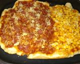 Foto langkah ke 8 dari resep Pizza sederhana tanpa ulen.