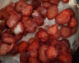 Foto del paso 5 de la receta: Panna cotta de coco con coulis de fresa