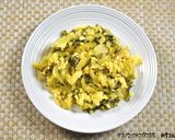 รูปขั้นตอนการทำที่ 5 ของ ผักกาดดองผัดไข่ สูตรหวาน