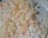 A picture of step 1 of Porkchops, Gravy, with Cashew Pork Dressing.