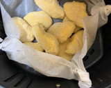 起司雞塊辣炒泡菜年糕的食譜步驟1照片