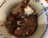 A picture of step 10 of Chocolate S'mores mug cake.