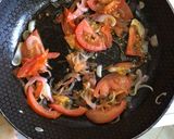 Foto del paso 2 de la receta Mejillones Con Pimientos
