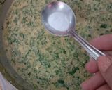A picture of step 2 of Methi Gota.