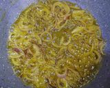 A picture of step 2 of Ruhu macher kalia.