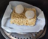 A picture of step 4 of Instant Noodle Soup Dumplings.