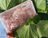 Hình bước làm 1 của món Chả lá lốt