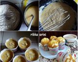 Foto langkah ke 5 dari resep Muffin vanila simpel : Lembut, praktis, No Mixer.