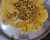 A picture of step 3 of Besan ka chila.