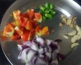 A picture of step 7 of Stuff potato curry.