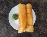 A picture of step 5 of Green gram dal,Masoor dal,Rava dosa.