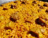 Foto del paso 9 de la receta: Arroz con secreto y criollo a la sobrasada