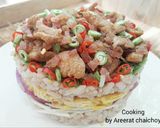 รูปขั้นตอนการทำที่ 4 ของ เค้กข้าวคลุกกะปิ