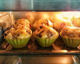 A picture of step 4 of Mushrooms and Cheese Egg Muffins.