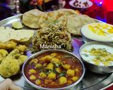 A picture of step 3 of Maharashtrian Thali for Ganesh Chaturthi.