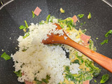 芹菜葉火腿蛋炒飯