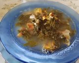 Sóska leves (snidlinges rántottával) recept fázis 6 fotója